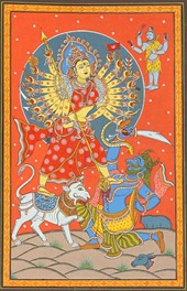 Durga Slays Mahishasura 1